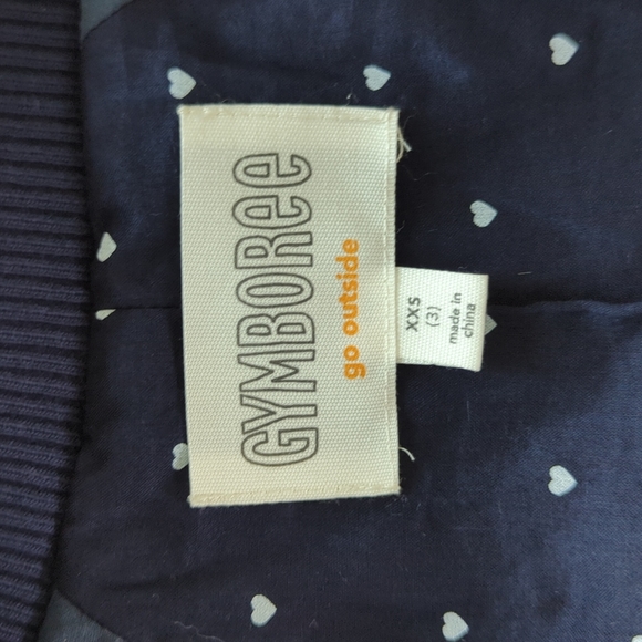GYMBOREE | Faux Fur Navy Jacket - Picture 2 of 12